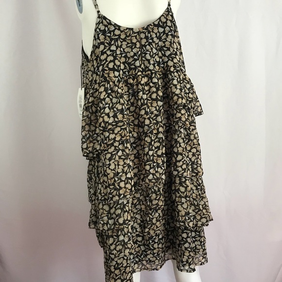 Who What Wear Sun Dress NWT Ruffle Layers size L - Picture 4 of 8